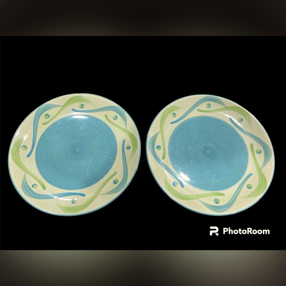 Set of 2 Gail Pittman Provence Salad Plates
